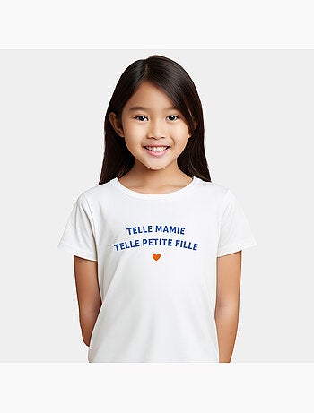 Tshirt Kinder TELLE MAMIE TELLE PETITE-FILLE WAF