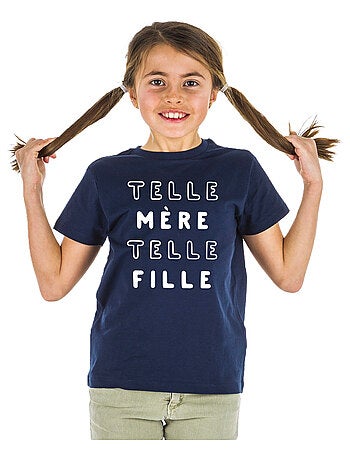 Tshirt Kinder TELLE MÈRE TELLE FILLE 2 MPT