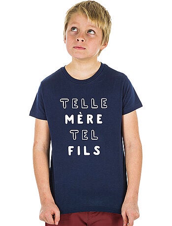 Tshirt Kinder TELLE MÈRE TELLE FILS MPT