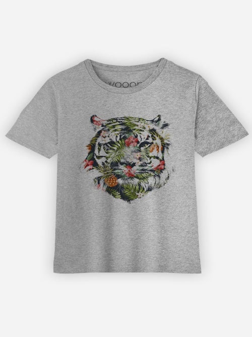 Tshirt Kinder TROPICAL TIGER - Kiabi Tshirt Kinder TROPICAL TIGER - Kiabi