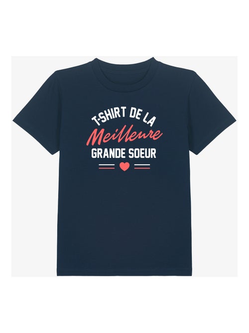 Tshirt Kinder Tshirt Kinder DE LA MEILLEURE GRANDE SŒUR - Kiabi Tshirt Kinder Tshirt Kinder DE LA MEILLEURE GRANDE SŒUR - Kiabi