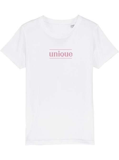 Tshirt Kinder UNIQUE WAF ROSE - Kiabi Tshirt Kinder UNIQUE WAF ROSE - Kiabi