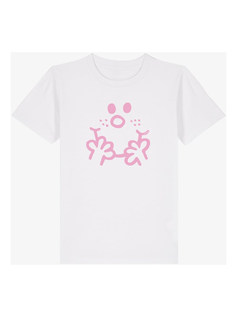 Tshirt Kinder VISAGE MADAME Wit - Kiabi