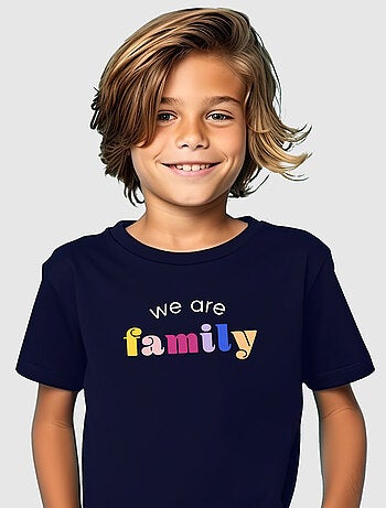 Tshirt Kinder WE ARE FAMILY