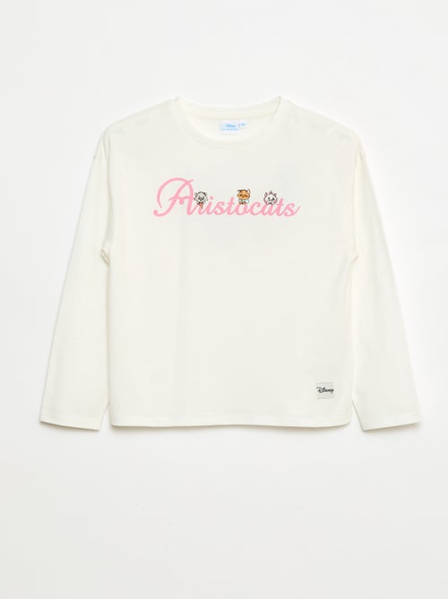 Tshirt uni 'Aristochats' 'Disney' - Kiabi