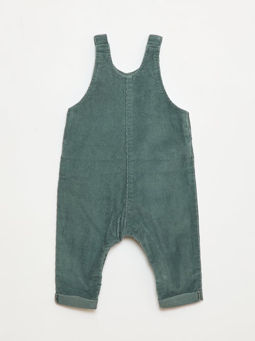 Tuinbroek van corduroy - Kiabi