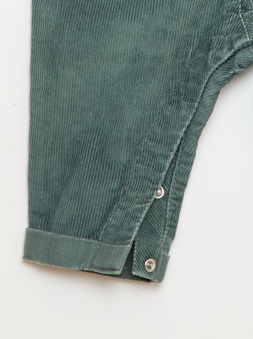 Tuinbroek van corduroy - Kiabi