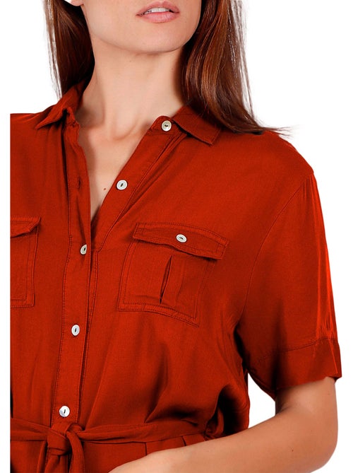 Tunique estivale chemise dubarry - Kiabi Tunique estivale chemise dubarry - Kiabi
