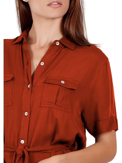 Tunique estivale chemise dubarry - Kiabi Tunique estivale chemise dubarry - Kiabi