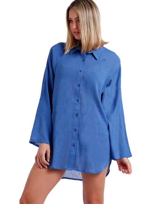 Tunique estivale chemise playa - Kiabi Tunique estivale chemise playa - Kiabi