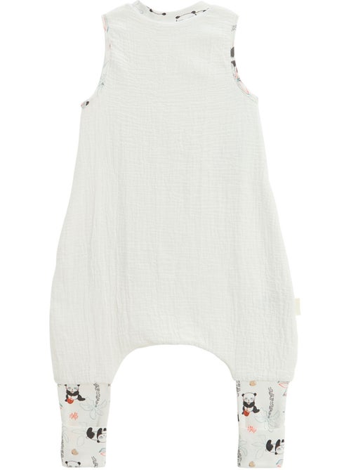 Turbulette TOG 1 en gaze de coton avec pieds retroussables Bento - Kiabi