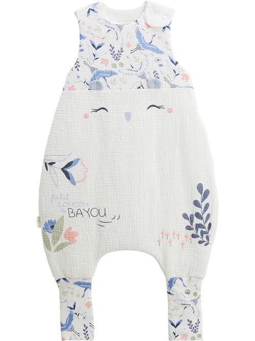 Turbulette tog2 en gaze de coton avec pieds retroussables tiana - Kiabi Turbulette tog2 en gaze de coton avec pieds retroussables tiana - Kiabi