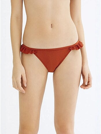 Tuva frill side bas de bikini penti