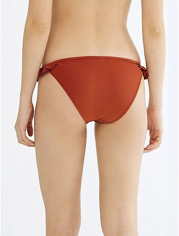Tuva frill side bas de bikini penti