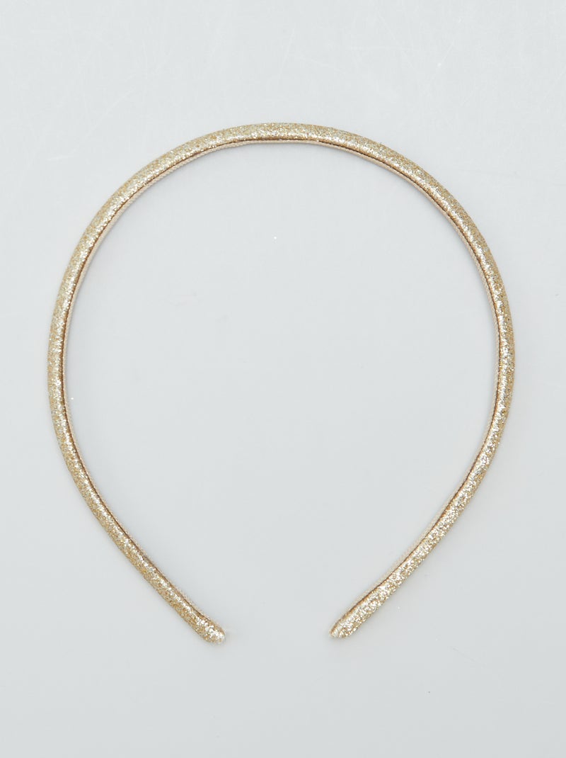 Twee diademen met glitters ROSE - Kiabi