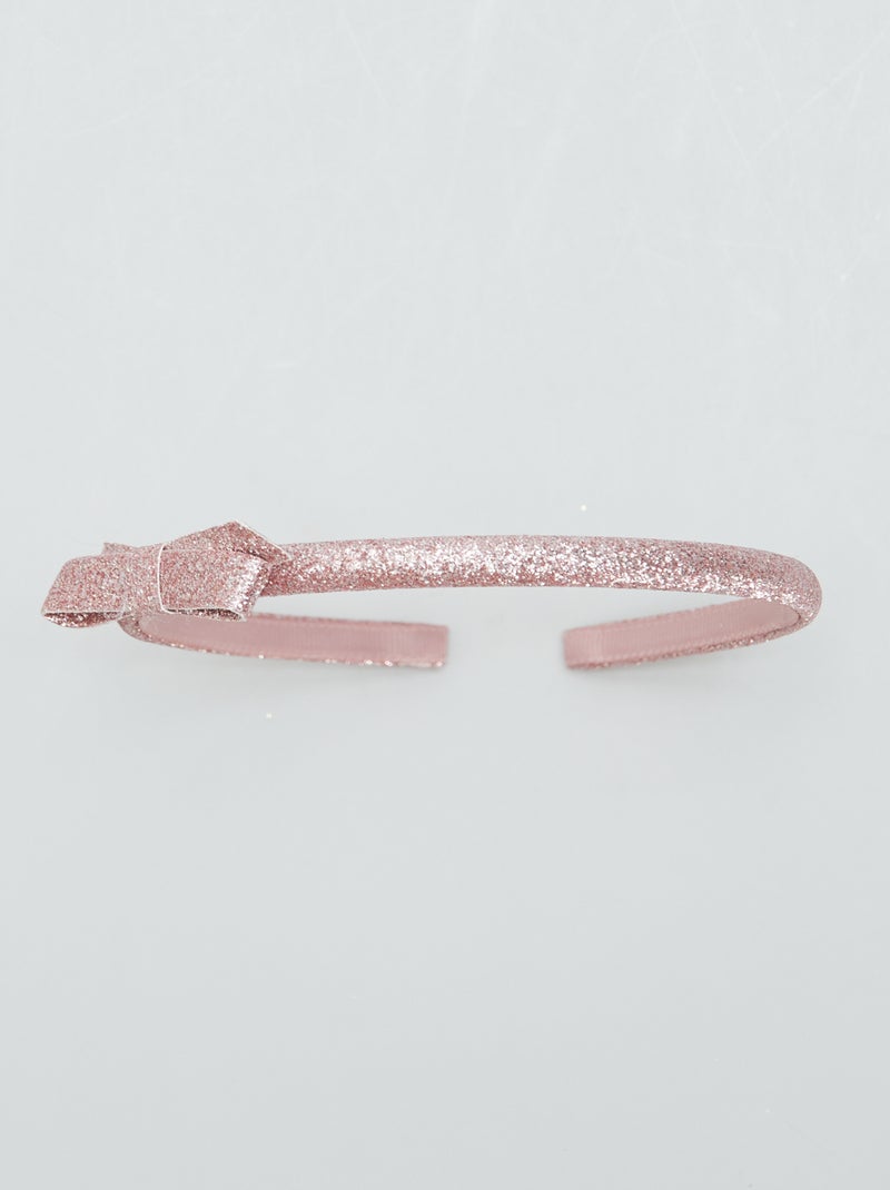 Twee diademen met glitters ROSE - Kiabi