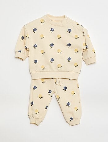 Twee setjes - Katoenen trui + broek