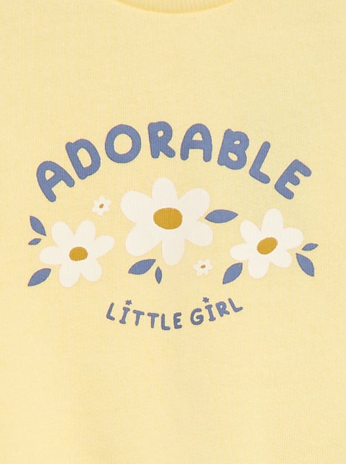 Twee setjes - Katoenen trui + broek - Kiabi