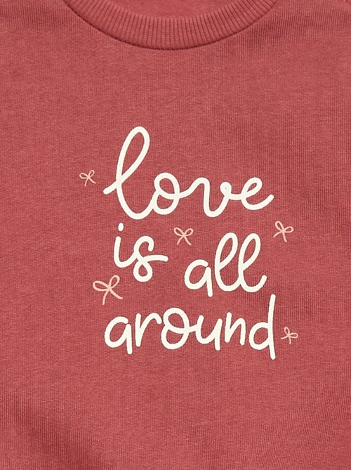 Twee setjes - Katoenen trui + broek - Kiabi