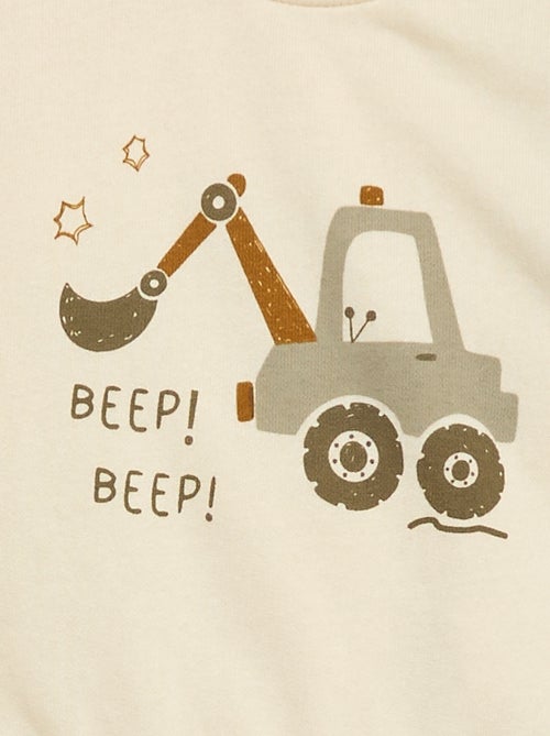 Twee setjes - Katoenen trui + broek - Kiabi