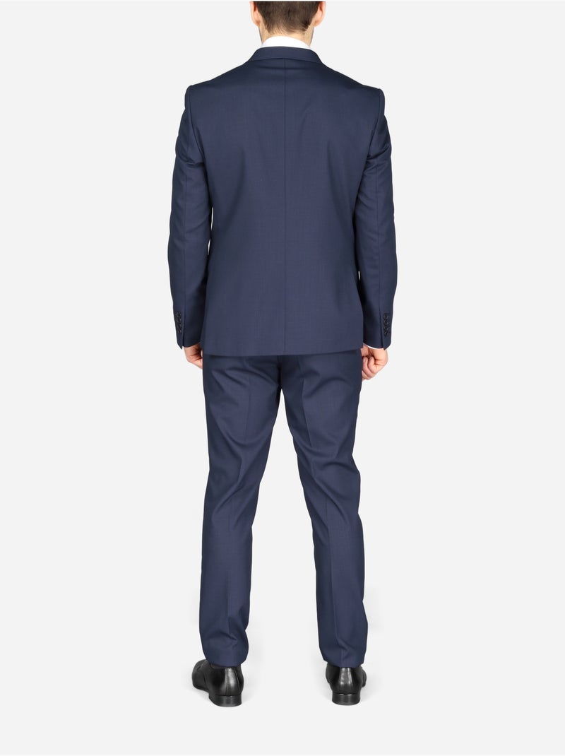 Tweedelig London-pak met dubbele rij knopen - Leader Mode Donkerblauw - Kiabi