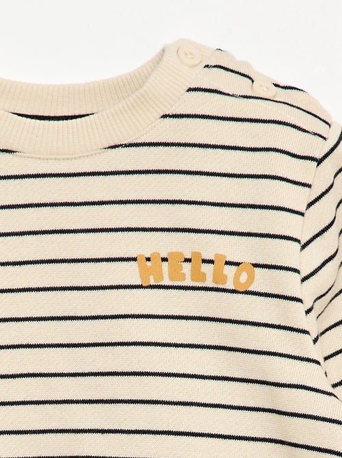 Tweedelig setje - Sweater + broek - Kiabi