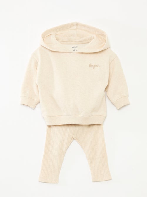 Tweedelig setje - Sweater + legging - Kiabi