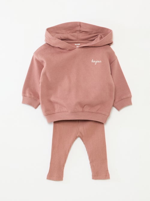 Tweedelig setje - Sweater + legging - Kiabi