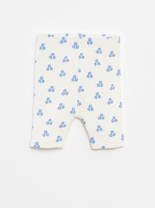 Tweedelig setje: T-shirt + legging met print - Kiabi