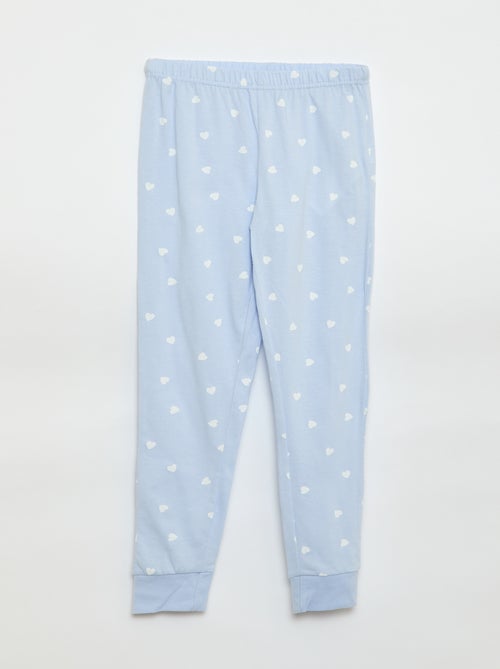 Tweedelige Disney-pyjama met Stitch-print - 2-delig - Kiabi