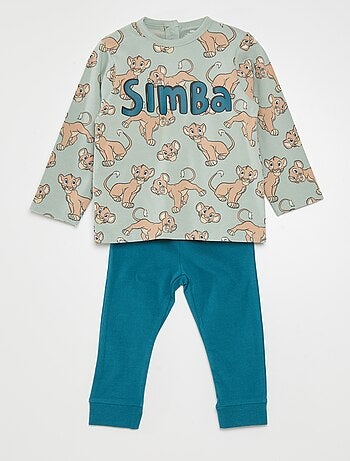 Tweedelige Disney-pyjama met T-shirt + broek - 2-delig