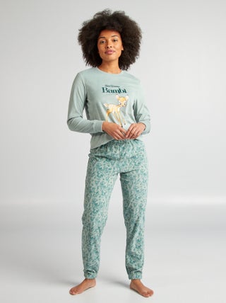 Tweedelige fleece pyjama 'Bambi'