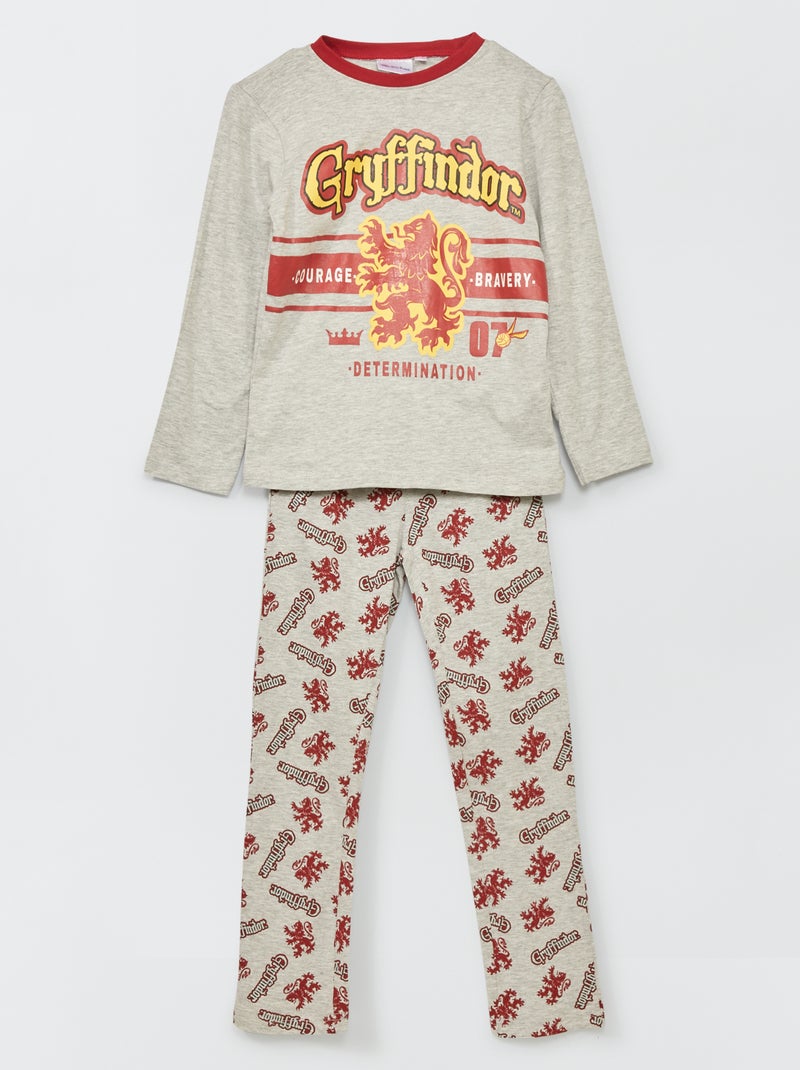 Tweedelige 'Harry Potter'-pyjama - 2-delig GRIJS - Kiabi