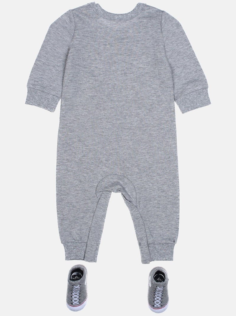 Tweedelige jumpsuit - Converse Zwart - Kiabi