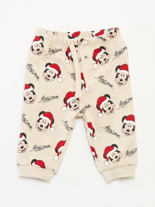 Tweedelige, katoenen Disney-pyjama met Mickey-kerstprint - Kiabi