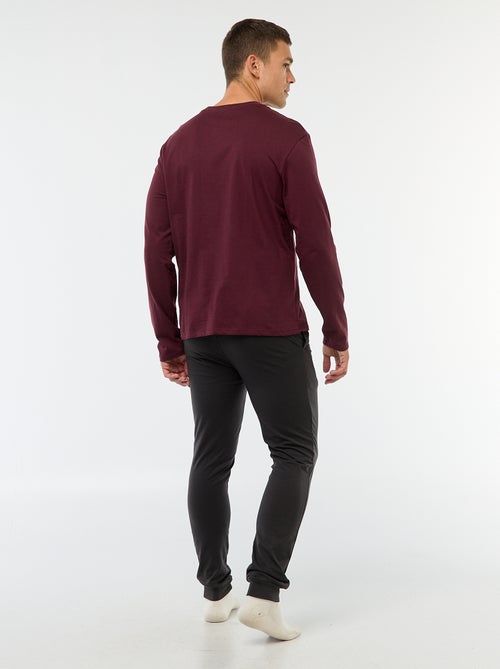 Tweedelige katoenen pyjama 'Marvel' 'Deadpool' - Kiabi