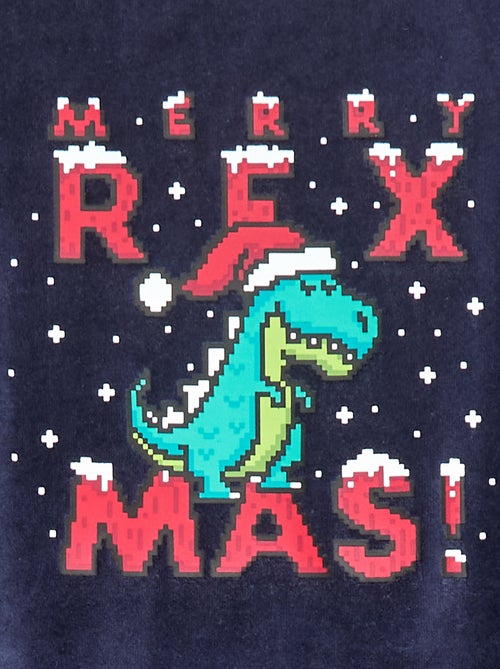 Tweedelige kerstpyjama met muts - Kiabi