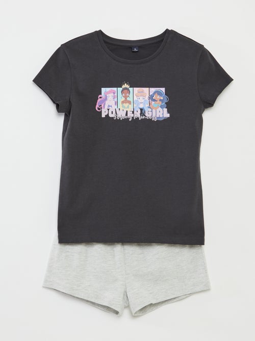 Tweedelige, korte Disney-pyjama - Kiabi