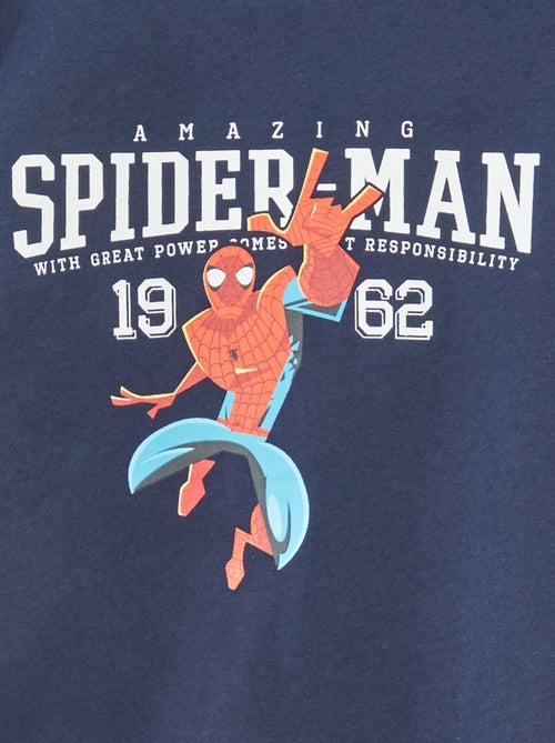 Tweedelige, lange Spider-man-pyjama - 2-delig - Kiabi