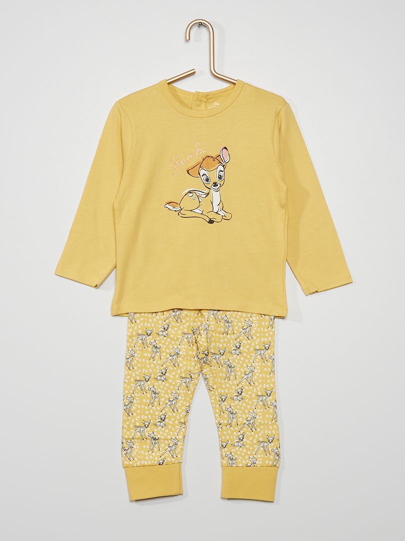 Tweedelige pyjama 'Disney' GEEL - Kiabi