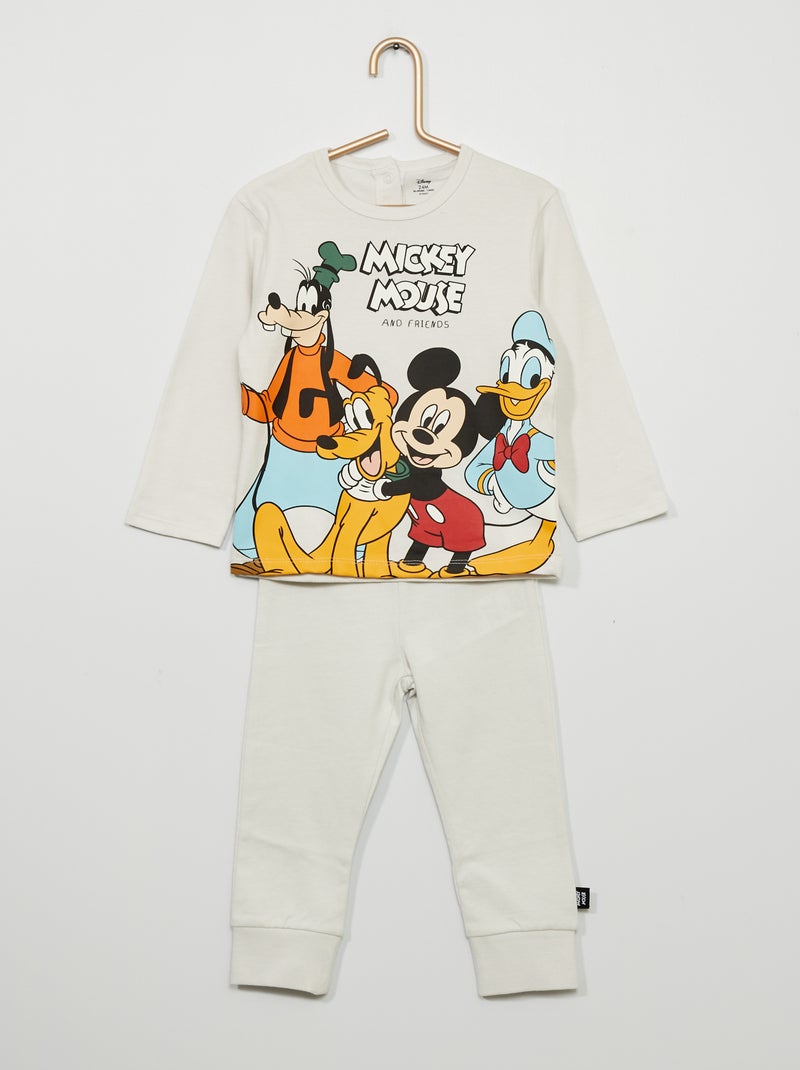 Tweedelige pyjama 'Disney' GRIJS - Kiabi