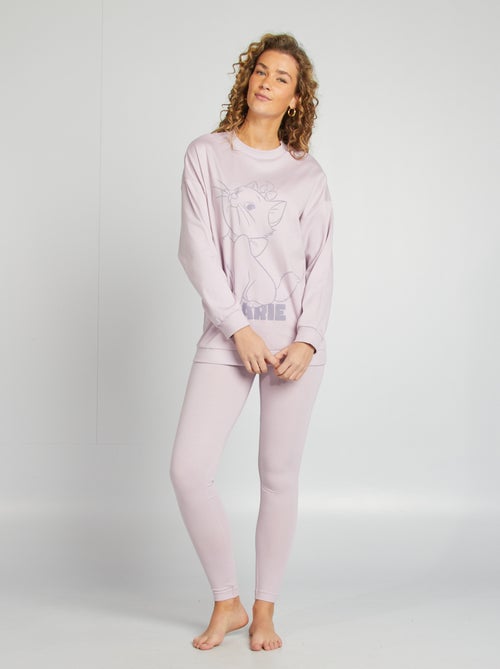 Tweedelige pyjama met Marie-print - 2-delig - Kiabi