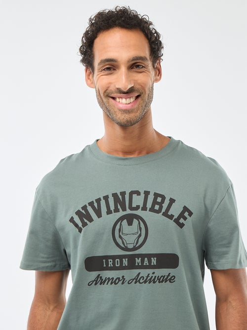 Tweedelige pyjama met Marvel-print - Kiabi