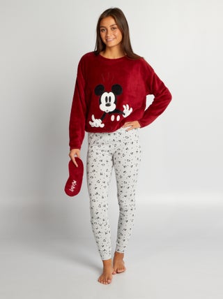 Tweedelige pyjama met masker - 'Mickey'
