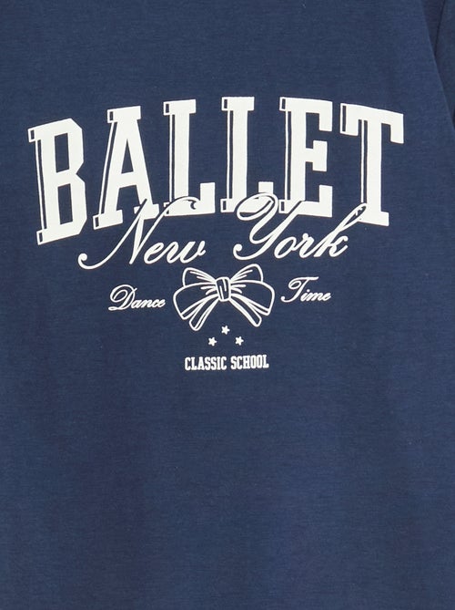 Tweedelige pyjama met T-shirt + broek - 2-delig - Kiabi