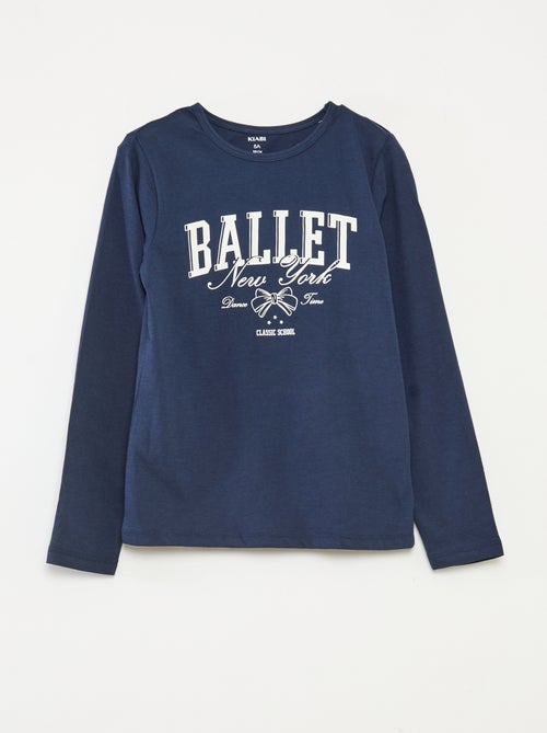 Tweedelige pyjama met T-shirt + broek - 2-delig - Kiabi