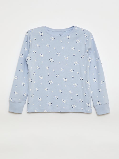 Tweedelige pyjama met T-shirt + broek - 2-delig - Kiabi