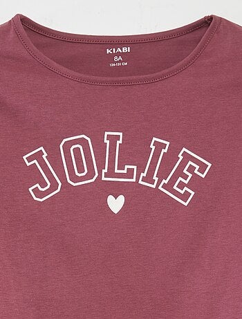 Tweedelige pyjama met T-shirt + broek - 2-delig