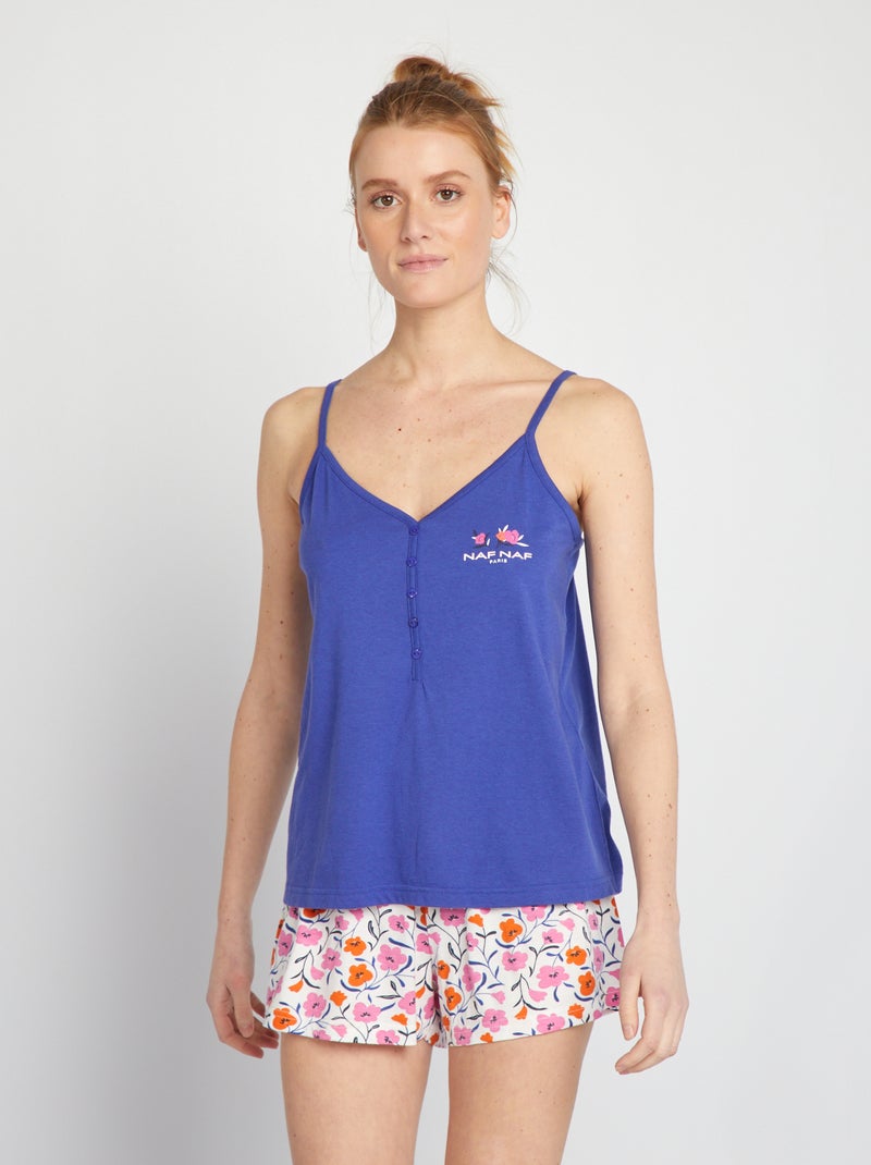 Tweedelige pyjama | 'Naf Naf' - 2-delig blauw - Kiabi