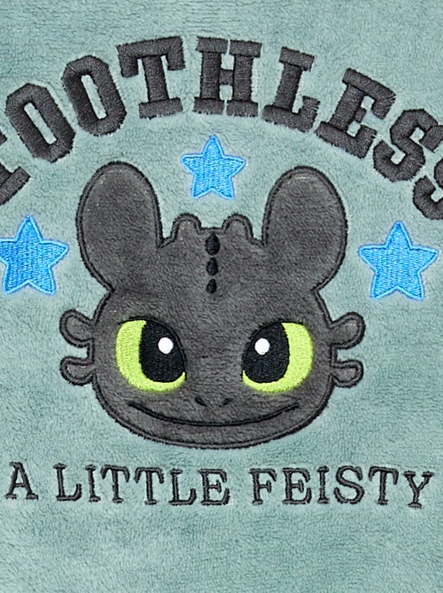 Tweedelige pyjama van fleecestof 'Universal' 'Draak' - Kiabi